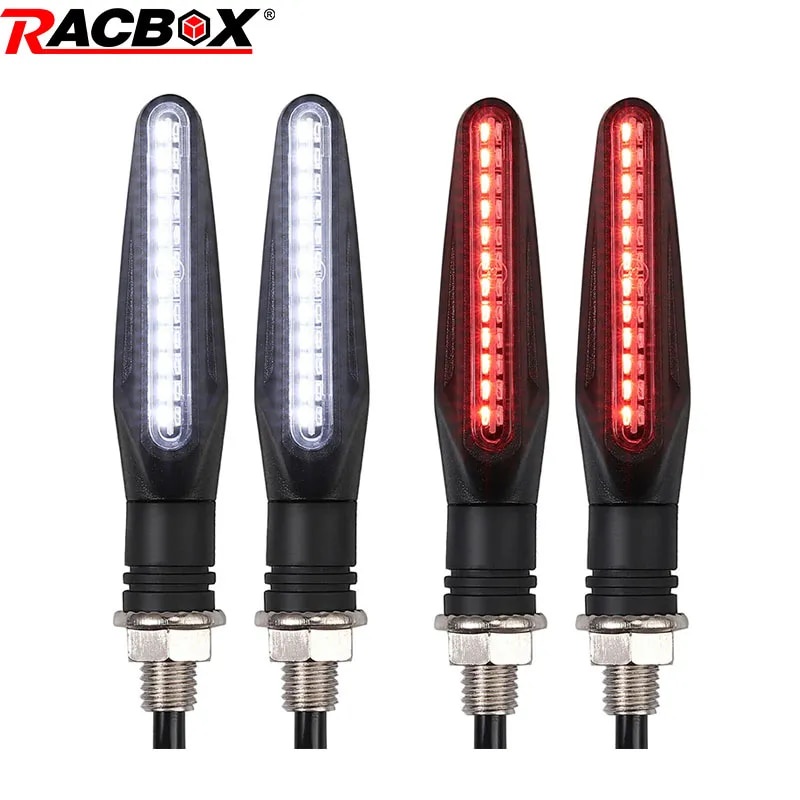 Jual New Motorcycle 24LEDs High Bright Amber Turn Signal Indicator ...