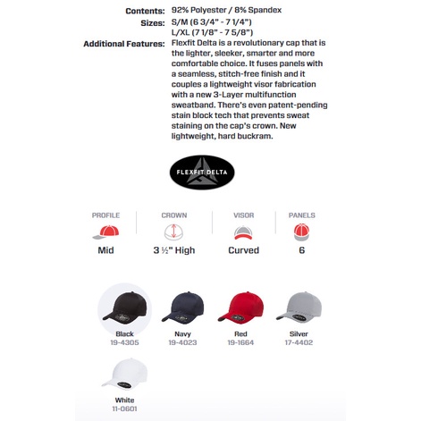 Jual best -[SPECIAL EDITION] Topi 180 Flexfit Delta Yupoong 100% ...