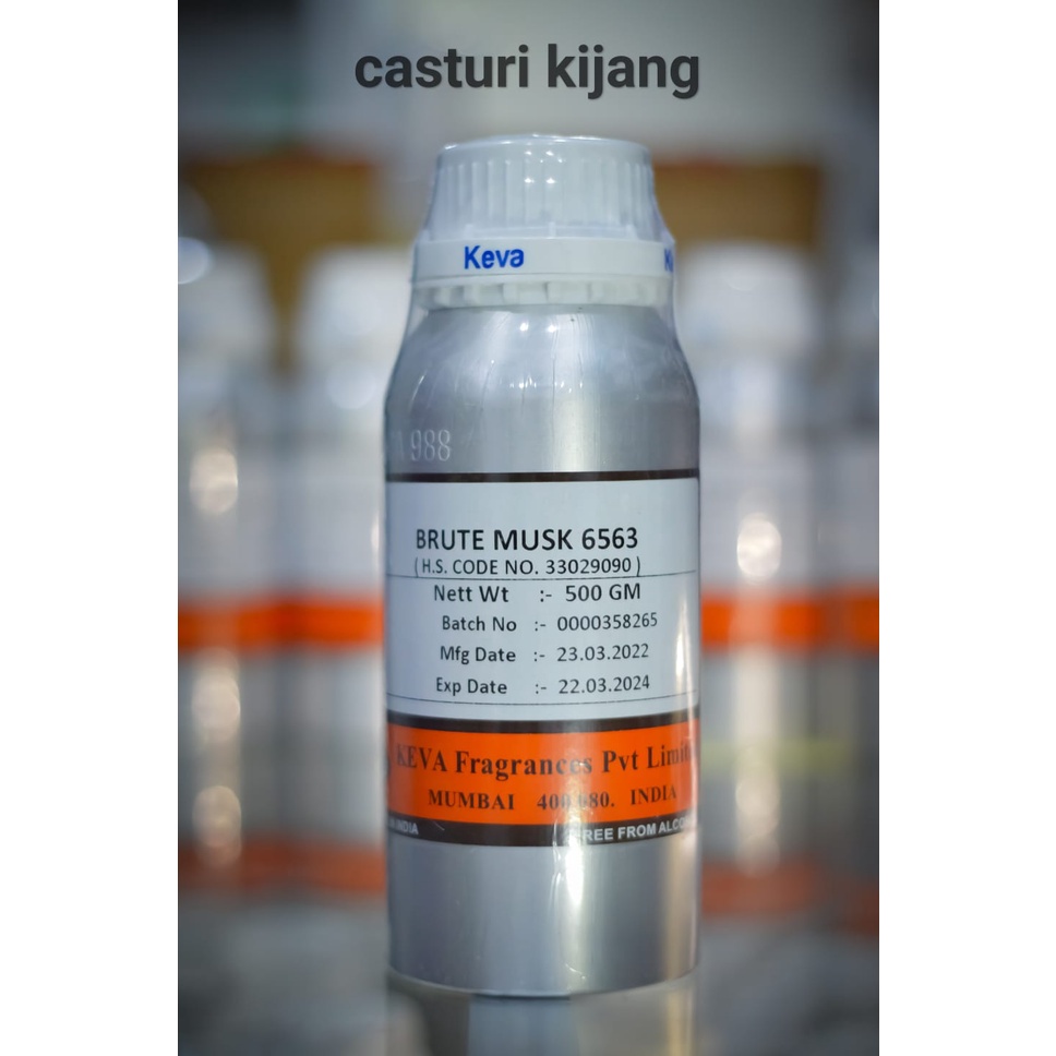 Jual (COD) BRUTE MUSK BY KEVA SEGEL 500 GRAM( KASTURI KIJANG ) | Shopee ...