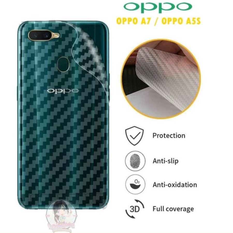 Jual (Rm8) GARSKIN CARBON 3D SAMSUNG NOTE 7 NOTE 8 J8 A8 PLUS NOTE 3 ...