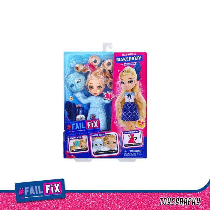 Jual promosi FAIL FIX Preppi Posh Total Makeover Fashion Doll Failfix ...