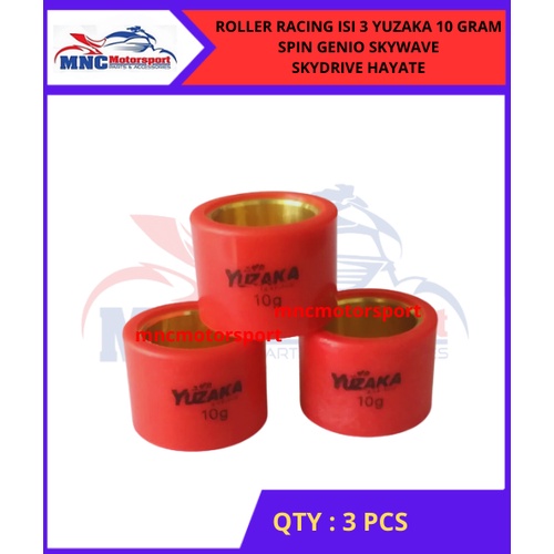 Jual ROLLER RACING ISI 3 YUZAKA 10 GRAM SPIN GENIO SKYWAVE SKYDRIVE ...