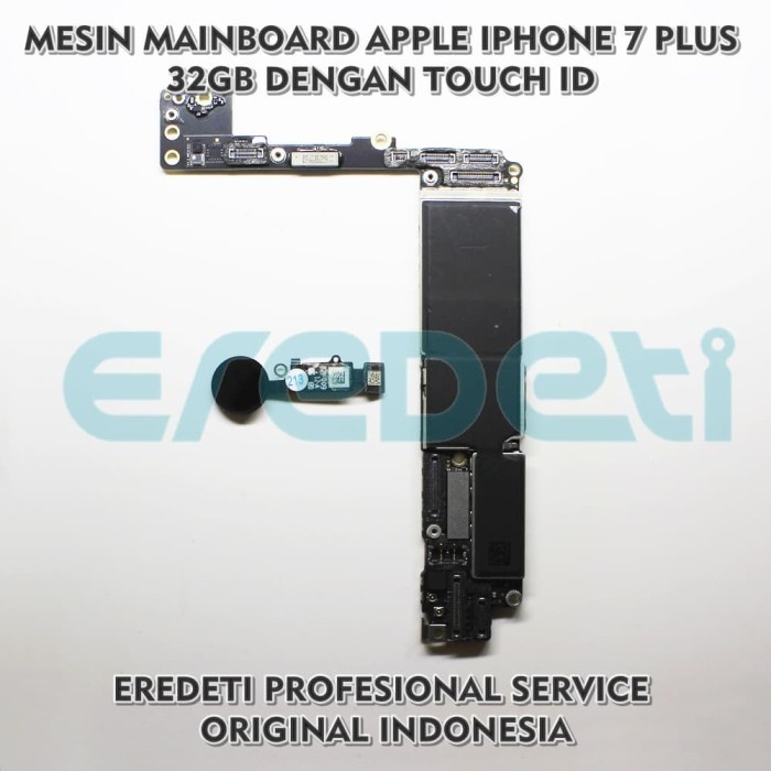Jual MESIN MAINBOARD APPLE IPHONE 7 PLUS 128GB DENGAN TOUCH ID MESIN