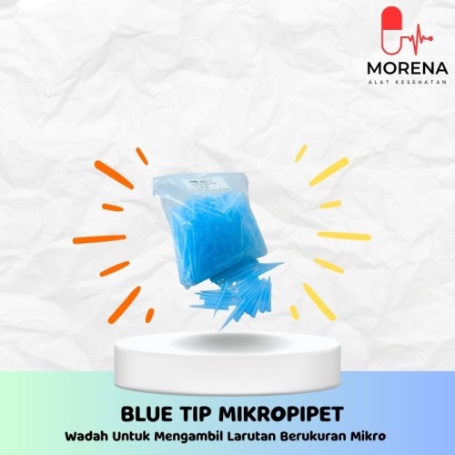 Jual ONEMED - Blue Tip Micropipette Biru Isi 500pcs 1000uL | Shopee ...