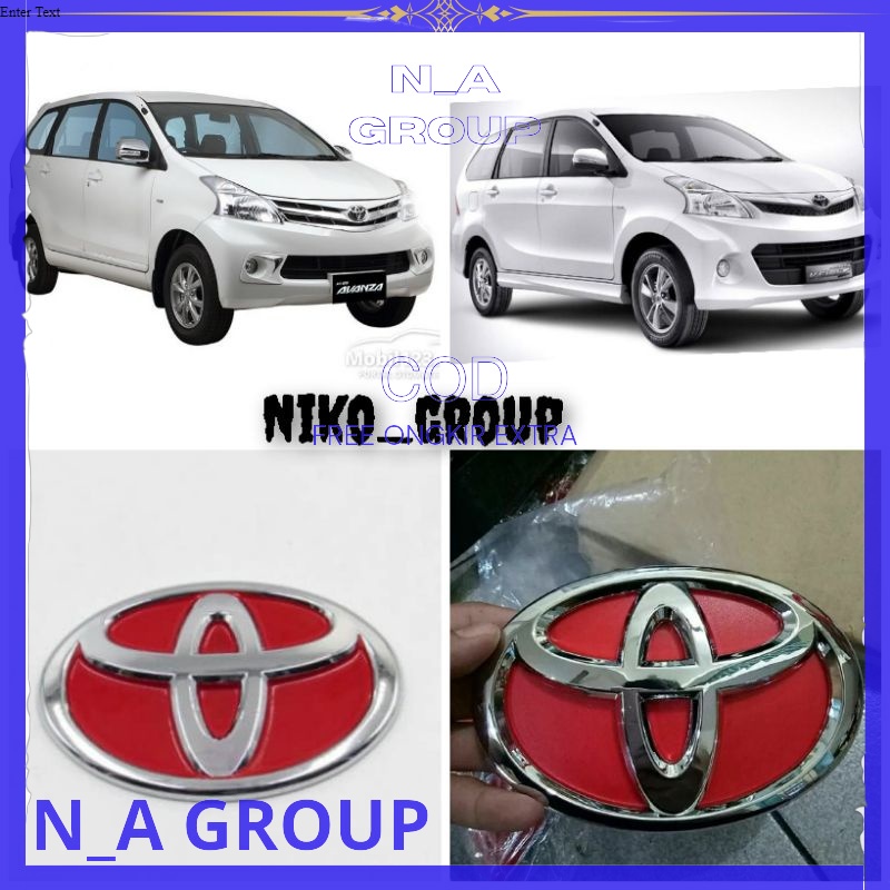 Jual Logo Emblem Toyota Front All-new Avanza | Shopee Indonesia