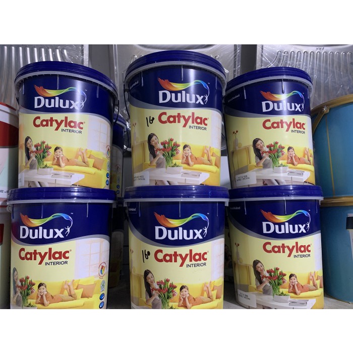 Jual Cat Tembok Dulux Catylac Interior 5kg Putih Shopee Indonesia 7153