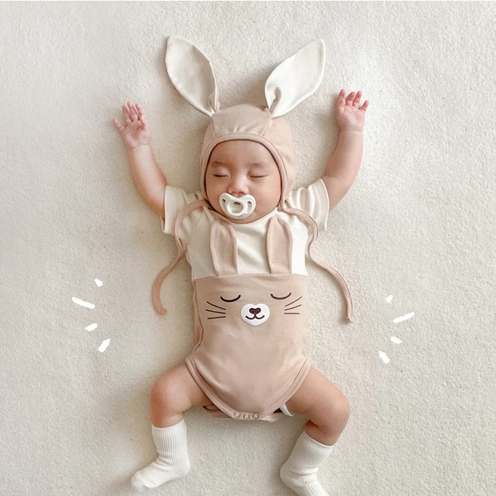 Jual COD baju bayi laki laki jumper bayi perempuan LENGAN PENDEK