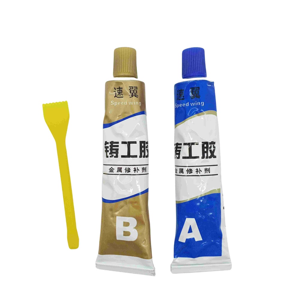 Jual Lem Epoxy AB Lem Campur Lem Besi Radiator Penambal Anti Bocor ...