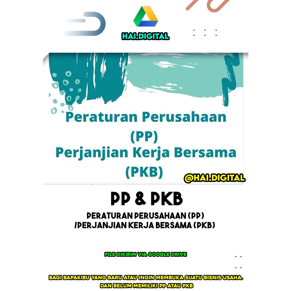 Jual Peraturan Perusahaan (PP)/Perjanjian Kerja Bersama (PKB) (baca ...