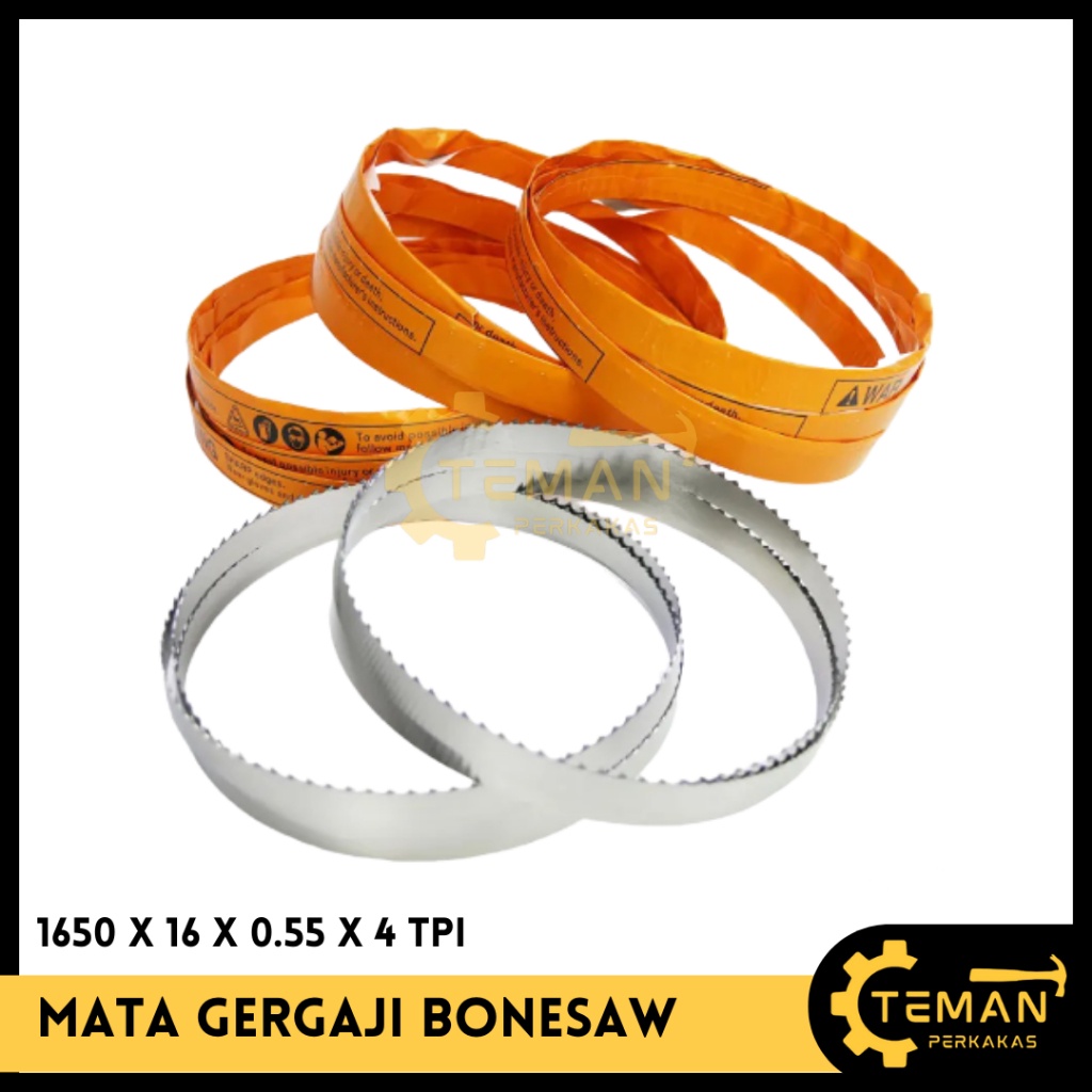 Jual KX44 Mata Pisau Bonesaw 1650 MM Mesin J210 J280 BSW1650 / Mata ...