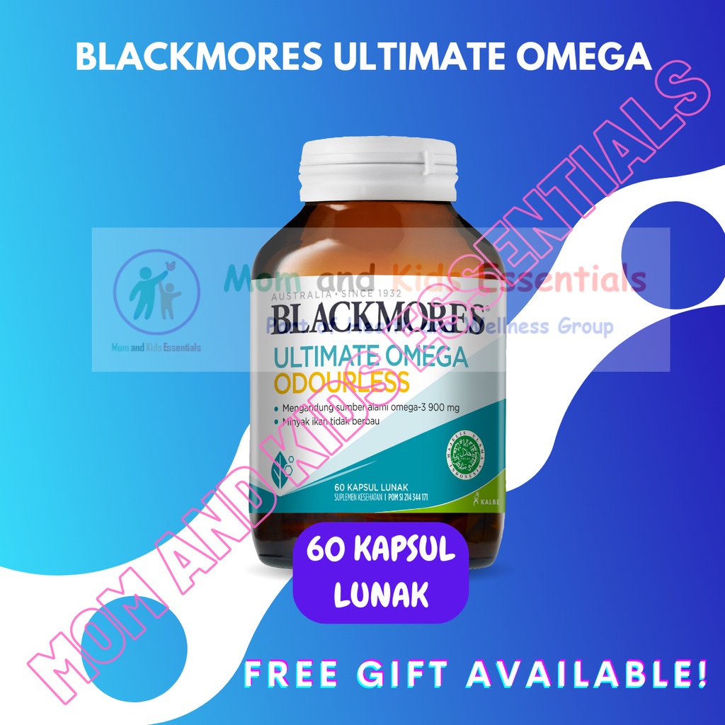 Jual BLACKMORES FISH OIL OMEGA ODOURLESS COLLECTIONS FISH OIL 1000