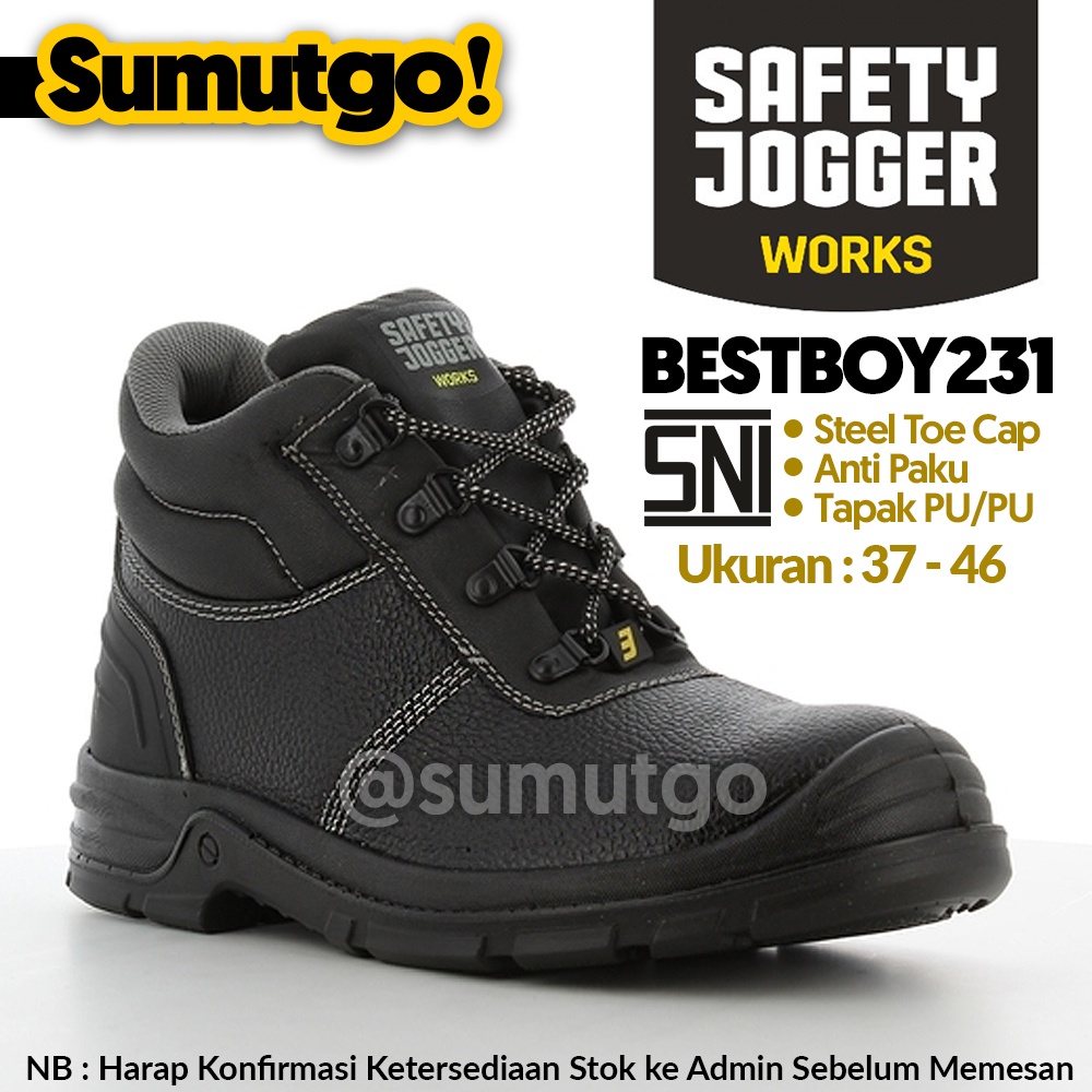 Jual SAFETY JOGGER BESTBOY231 S3 / Bestboy Sepatu Safety Kerja Proyek