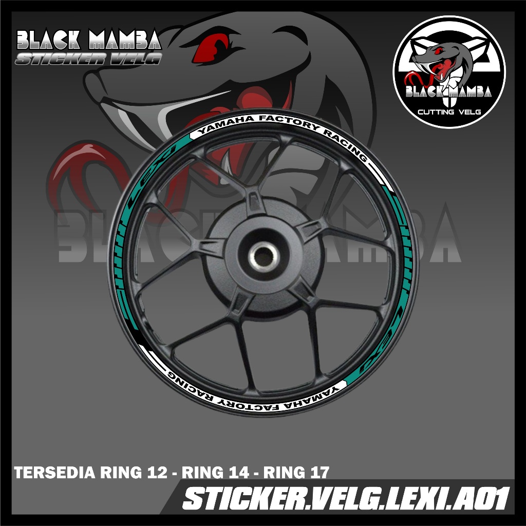 Jual STICKER VELG LEXI - STIKER LIS LIST VARIASI BAN/VELG LEXI A01 ...