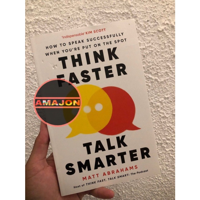 Jual Buku Think Faster, Talk Smarter: How To Speak Successfully When ...