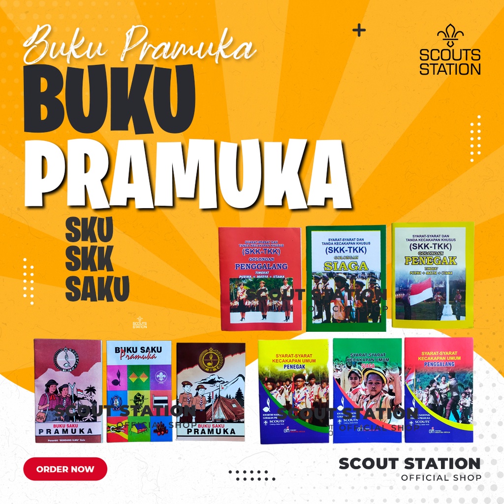 Jual Buku Pramuka Lengkap / Buku Sku / Buku Skk / Buku Saku | Shopee ...