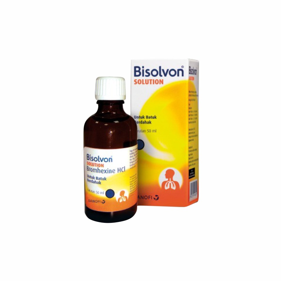 Jual Bisolvon Solution 50 ML Obat Untuk Meredakan Batuk Berdahak ...