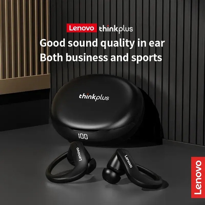 Jual Lenovo Thinkplus T50 Headset Bluetooth TWS Wireless Earbuds ...