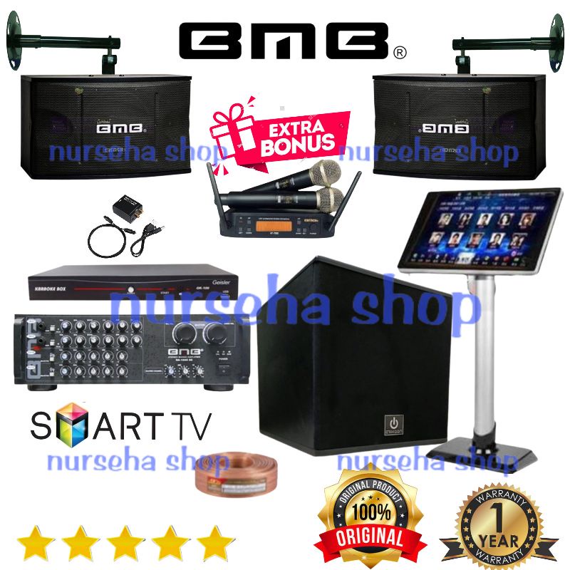 Jual Paket Sound System karaoke Full BMB player karaoke Geisler