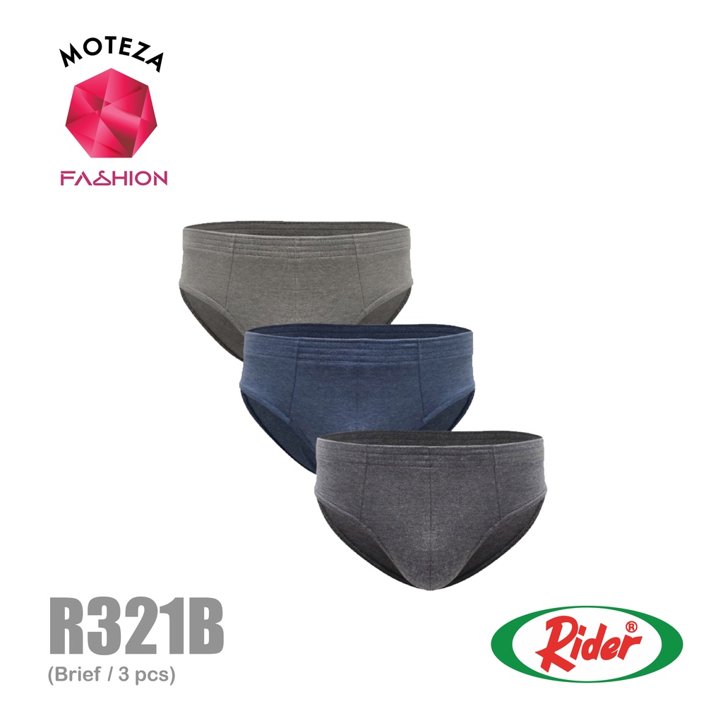 Jual Super RIDER R 321 B / R321B - Celana Dalam Brief Pria - Isi 3 ...