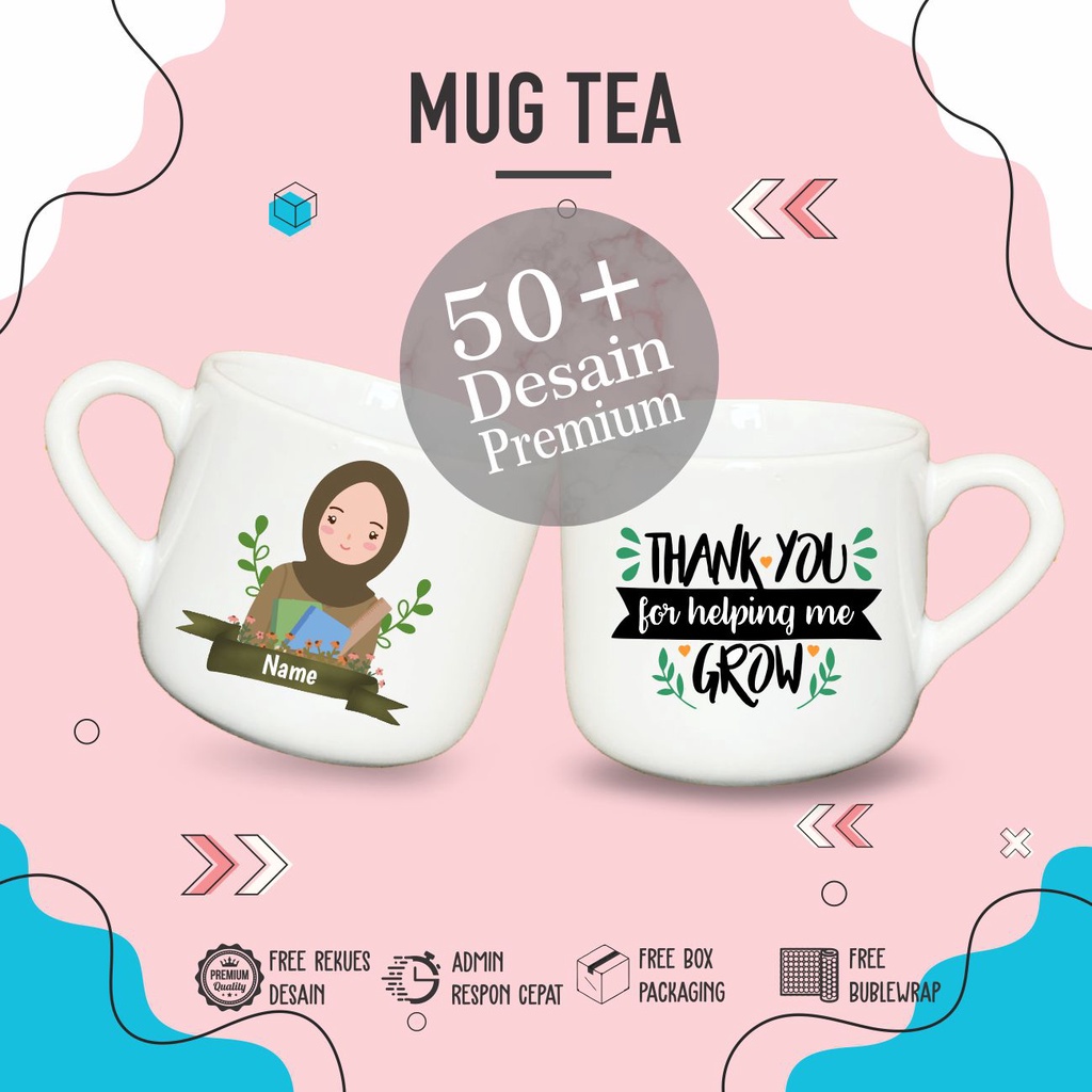 Jual Mug Custom Hari Guru Hampers Hari Guru Wisuda Birthday Anniversary Bisa Custom