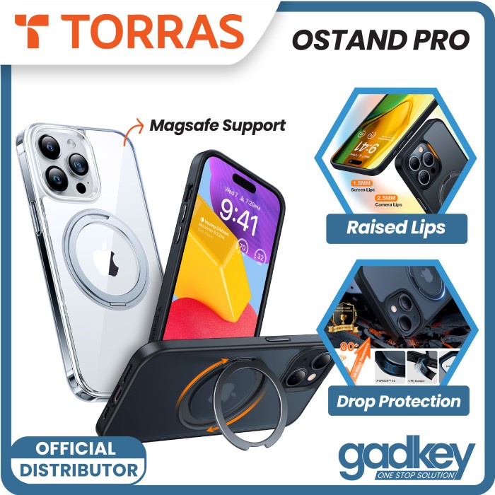 Jual Case iPhone 15 Pro Max / 15 Pro / 15 Plus Torras UPro Ostand Pro ...