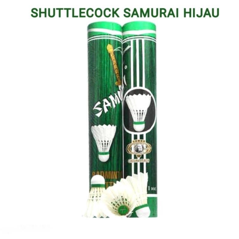Jual Shuttlecock Kok SamuraiI Hijau Original 100% | Shopee Indonesia