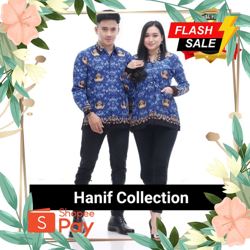 Jual SRAGAM HARI PAHLAWAN BAJU BATIK KORPRI PRIA DAN WANITA TERBARU LEHER MOTIF HITAM SERAGAM