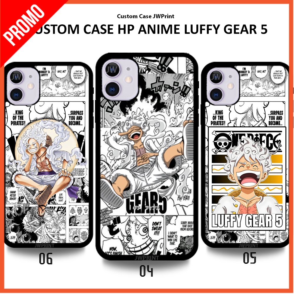 Jual Custom Case Casing Hp Anime One Piece Luffy Gear 5 Untuk Semua ...