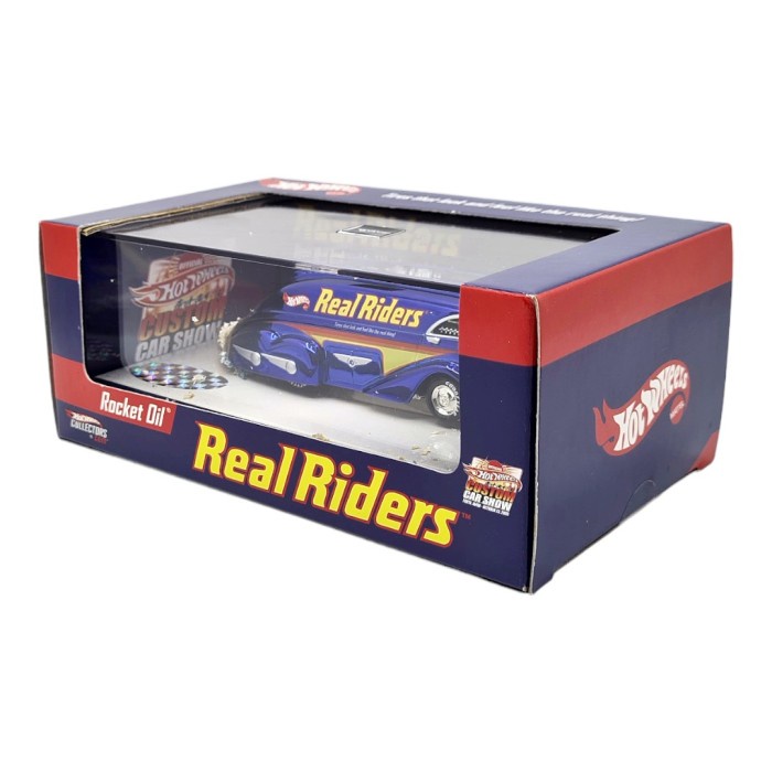 ミニカー Hot Wheels Rocket Oil Real Riders 2005 2005 Hot Wheels ROCKET OIL REAL RIDERS 1:64 BLACK Limited Edition