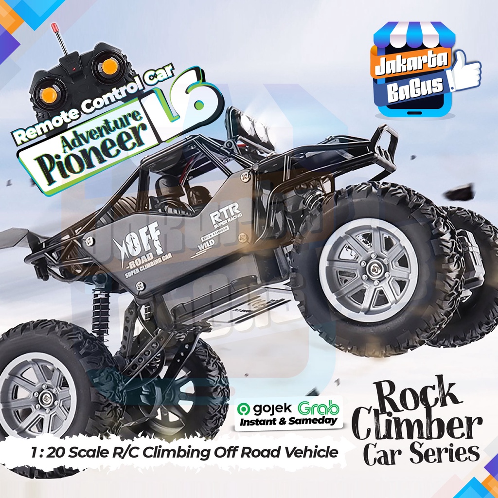 Jual Mobil RC REMOTE CONTROL Monster Truck 770 RTR Rock Climber 120