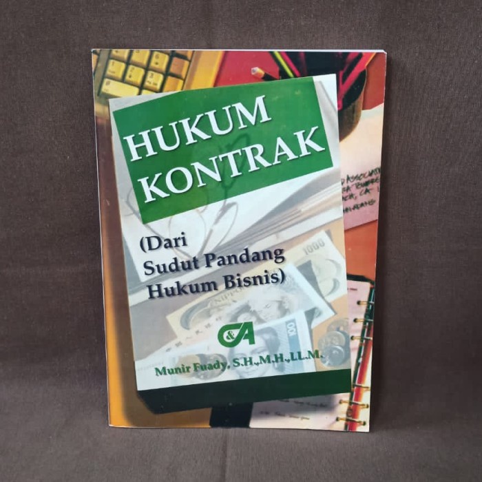 Jual Hukum Kontak (Dari Sudut Pandang Hukum Bisnis) | Shopee Indonesia