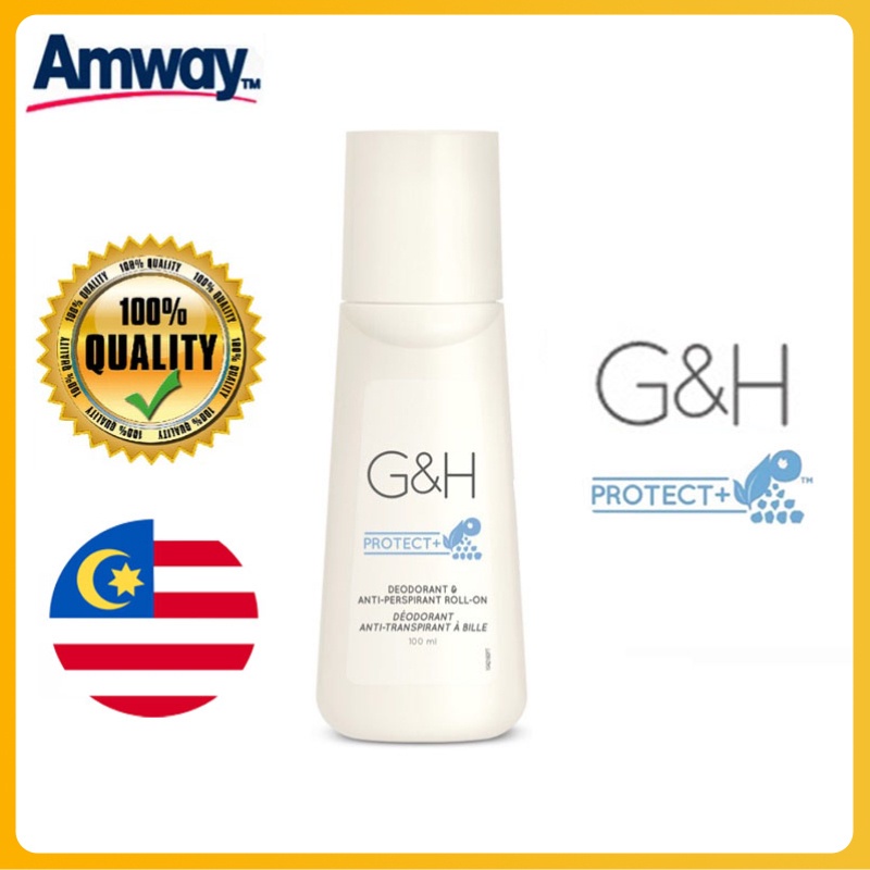 Jual ORI !!! Amway G&H Deodorant RollOn 100ml PROTECT+™ Antiperspirant / Deodorant RollOn