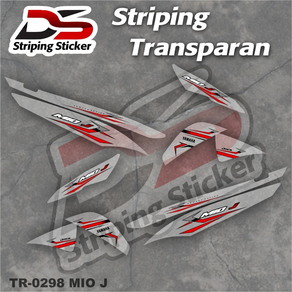 Jual OS Striping Stiker Transparan UV Mio J ( TR-0298) List Variasi ...