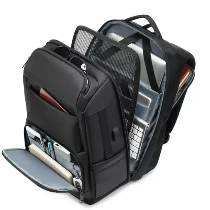 Jual LEATHER CONCEPT Tas Ransel Multifungsi Backpack USB Pria (SOLAR ...
