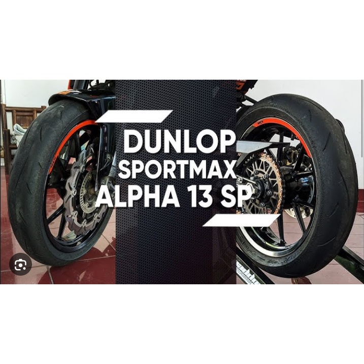 Jual DUNLOP SPORTMAX 110 70 17 ALPHA-13 SP TUBELESS RADIAL