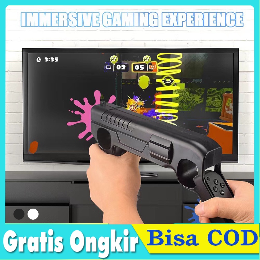Jual Nintendo Switch Pistol Gun Gyroscope T9 (Lucky Fox) | Shopee Indonesia