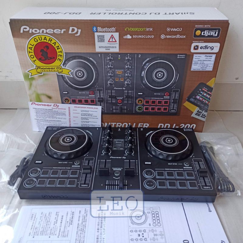 Jual PIONEER DJ SMART DJ CONTROLLER DDJ 200 DDJ200 2 CHANNEL ORIGINAL