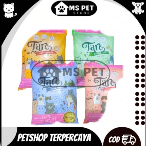 Jual PASIR KUCING TARO 25 L MATCHA LATTE | Shopee Indonesia