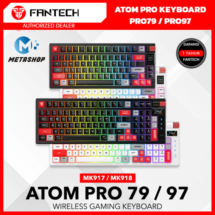 Jual FANTECH ATOM PRO Series PRO79 PRO97 MK917 MK918 Wireless ...