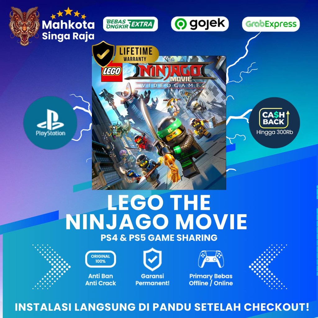 Lego The Ninjago Movie, for PlayStation Digital