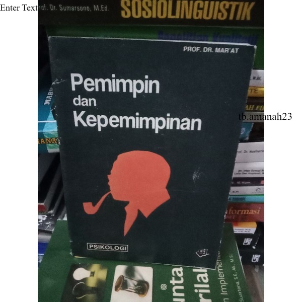 Jual Buku Pemimpin Dan Kepemimpinan Shopee Indonesia