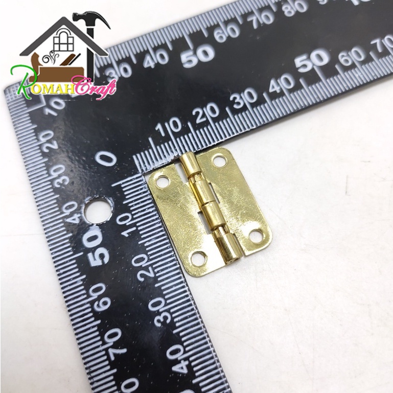 Jual Engsel mini 90 derajat 20x25mm (10 pcs) PT.E Engsel plat kecil ...
