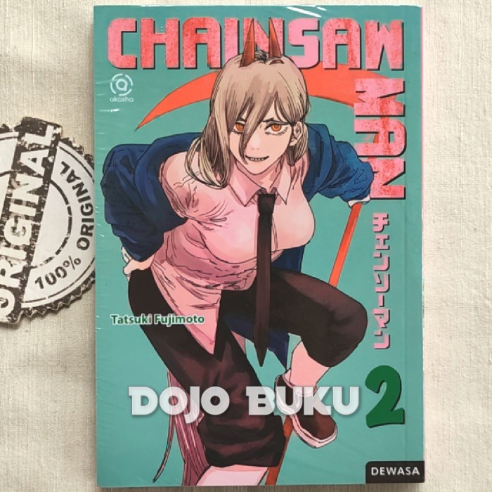 Jual Komik Chainsaw Man 2 by Tatsuki Fujimoto Non Bonus Shopee
