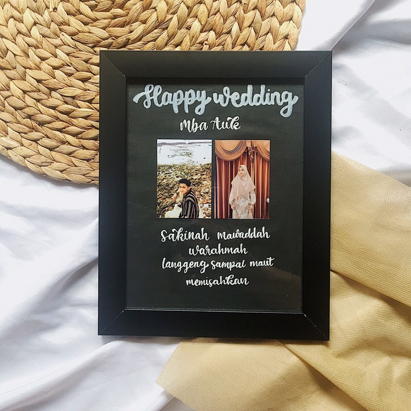 Jual KADO ULTAH WISUDA MURAH HANDMADE UKURAN simple frame | Shopee ...