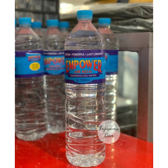 Jual Air Aki Empower Accu Demineralized Water 1500 Ml 15 Lt Shopee Indonesia 5692