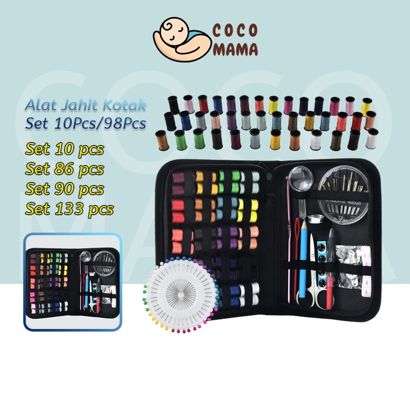 Jual Coco Mama Alat Jahit Kotak Set Pcs Pcs Lengkap Benang Jarum