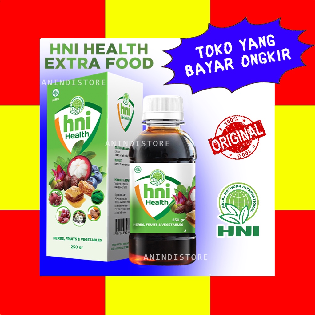 Jual EXTRAFOOD HNI HEALTH HNI HPAI ORIGINAL [AND01] Shopee Indonesia