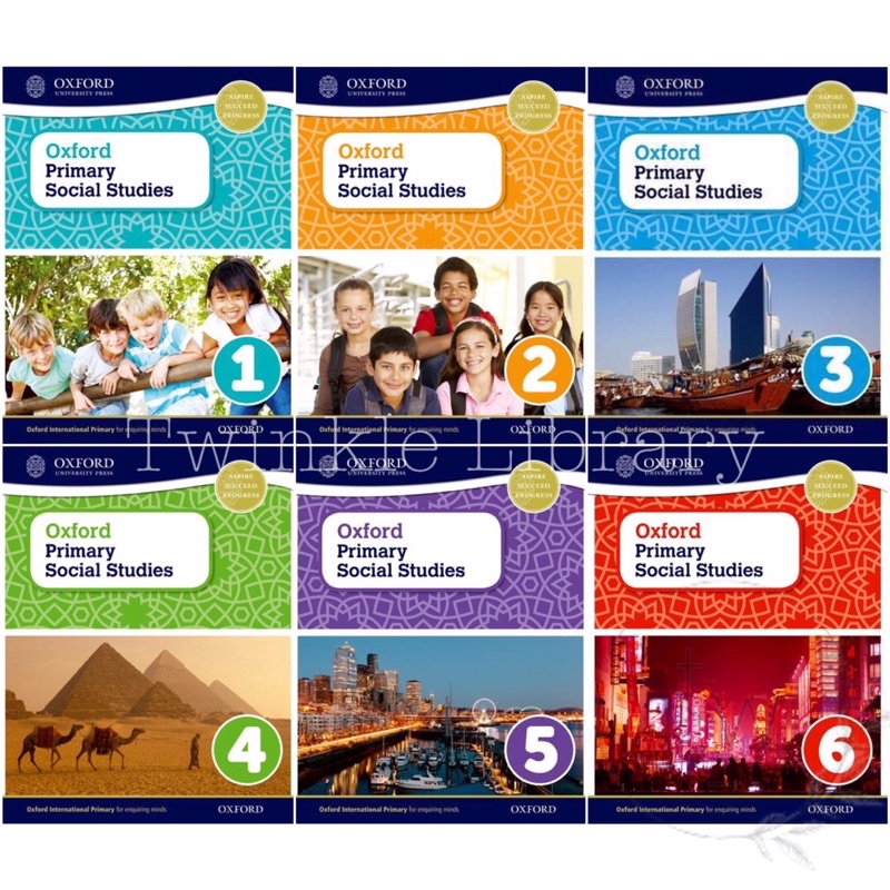 Jual BUKU FISIK Oxford Primary Social Studies 1 2 3 4 5 6 Student Book ...