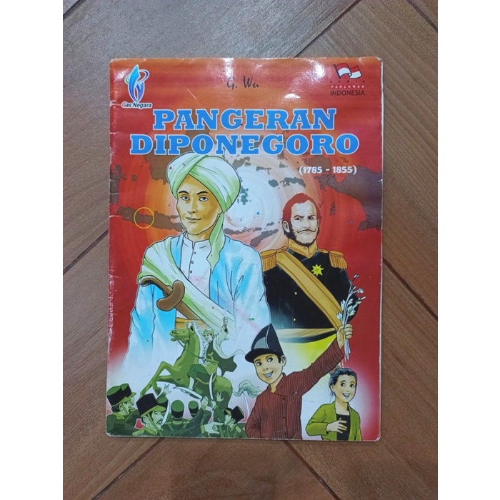 Jual Komik Pahlawan Indonesia - Pangeran Diponegoro - 1785-1855 ...