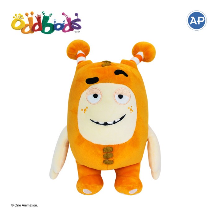 Jual Oddbods Slick Plush Toys Boneka - Orange / Jingga (Tinggi 30cm ...